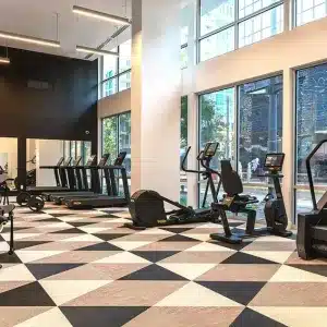 Fitness_Center_Cardio_Equipment_at_1810_Main_Apartments_in_Houston_TX